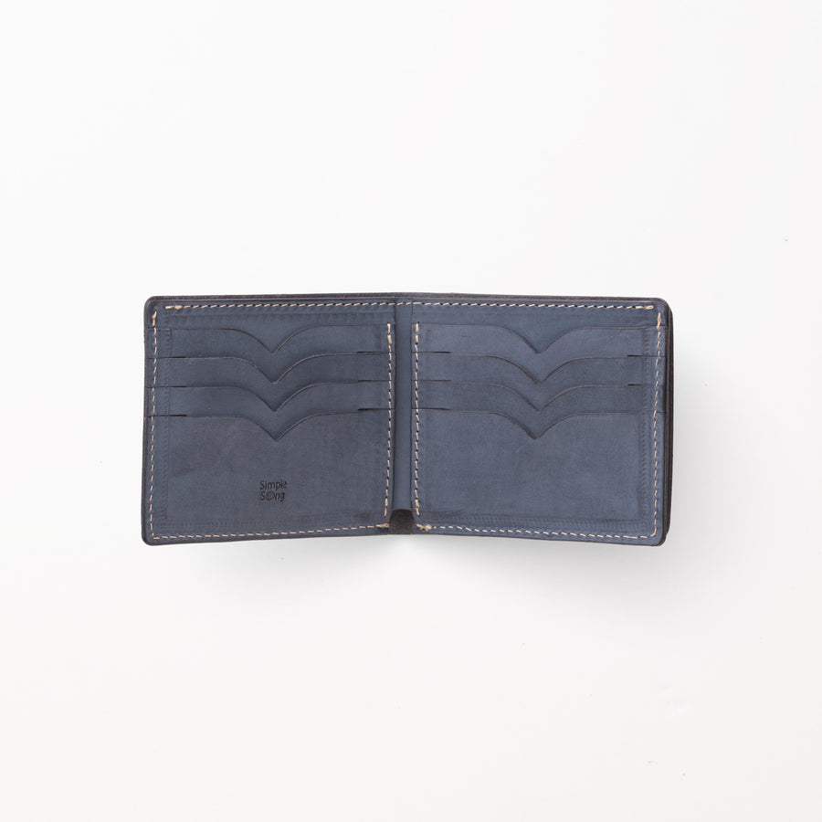 2つ折り財布 / Marine