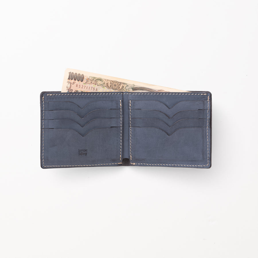 2つ折り財布 / Marine