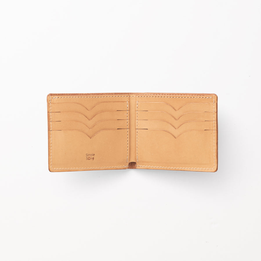 2つ折り財布 / Nude