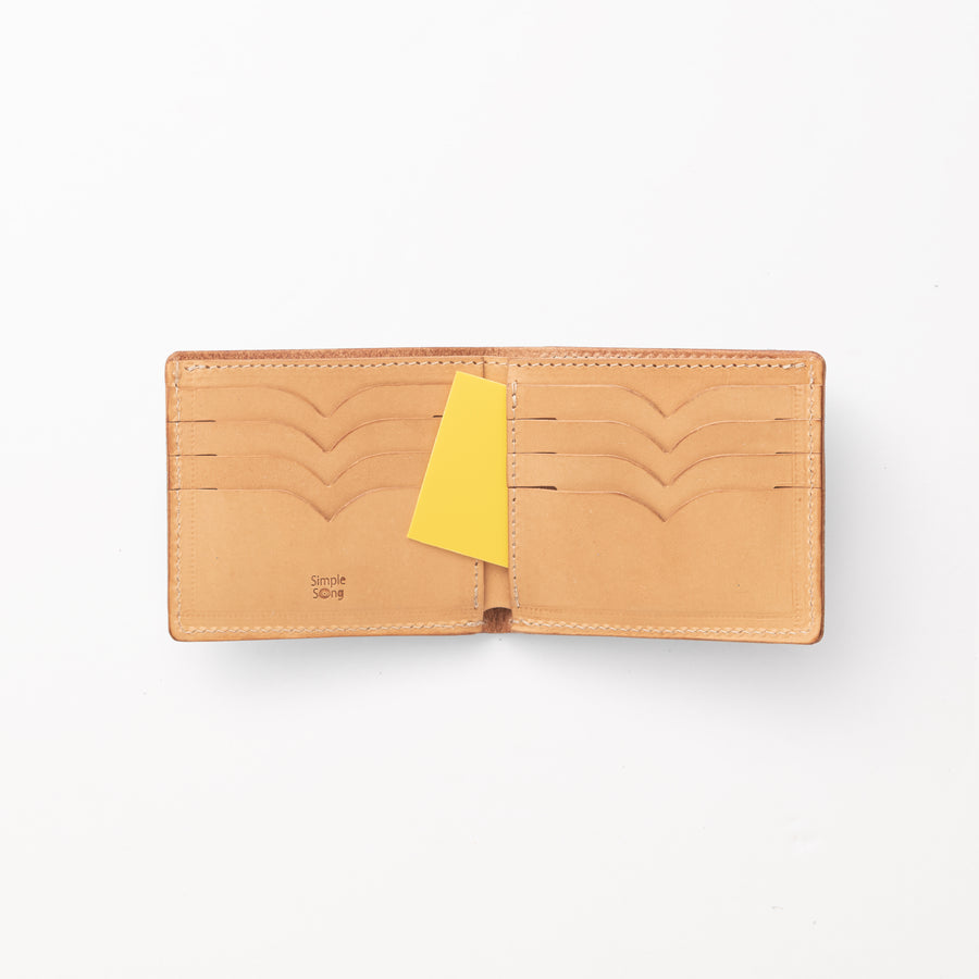 2つ折り財布 / Nude