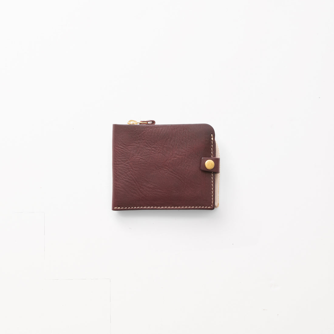 うす型財布 / Burgundy