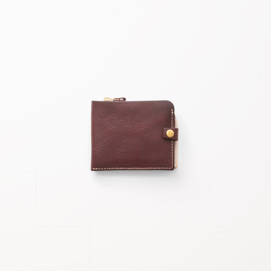 うす型財布 / Burgundy