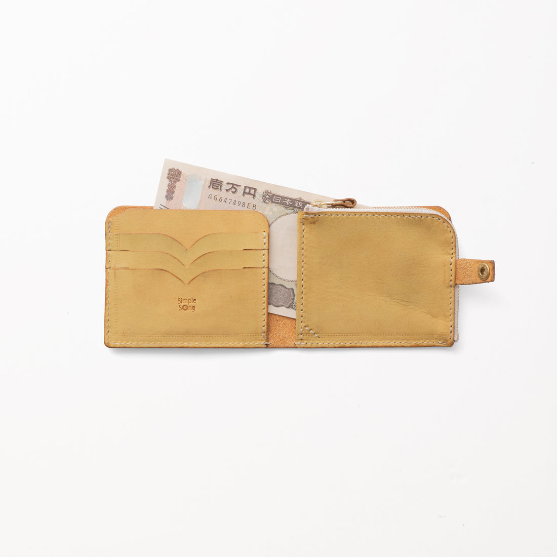 うす型財布 / Honey