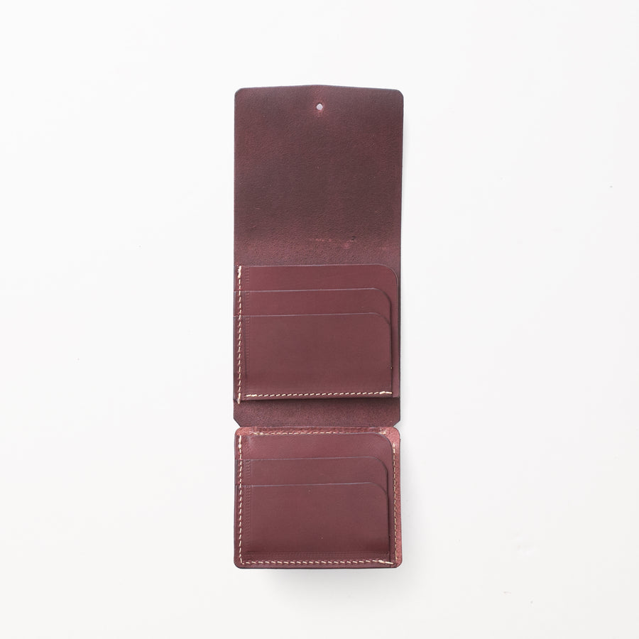 コンパクト財布 / Burgundy