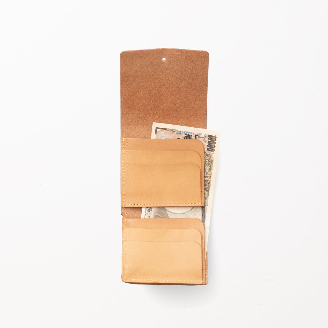 コンパクト財布 / Nude