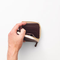 L字ファスナー財布 / Burgundy