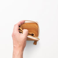 L字ファスナー財布 / Honey