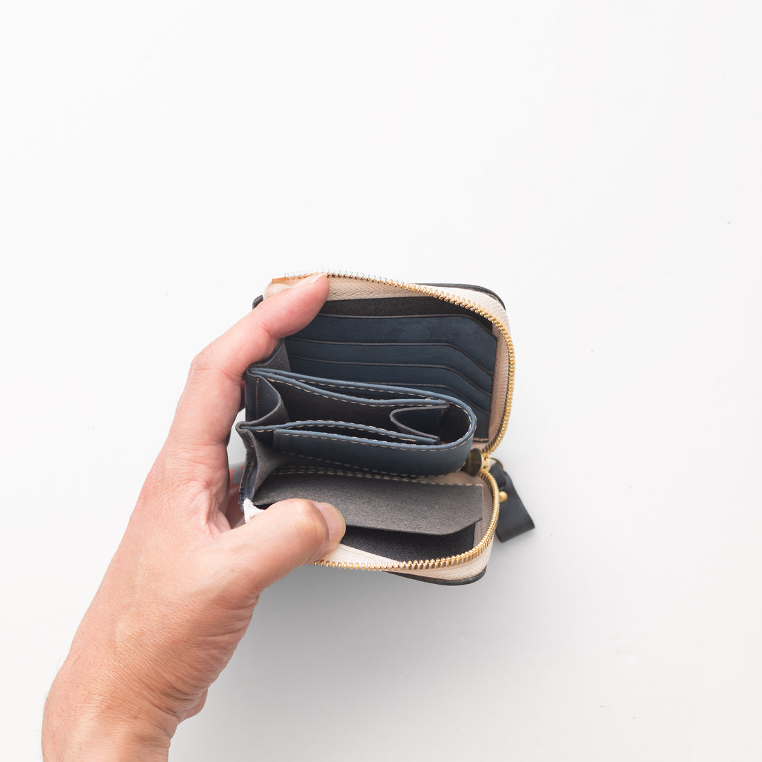 L字ファスナー財布 / Marine