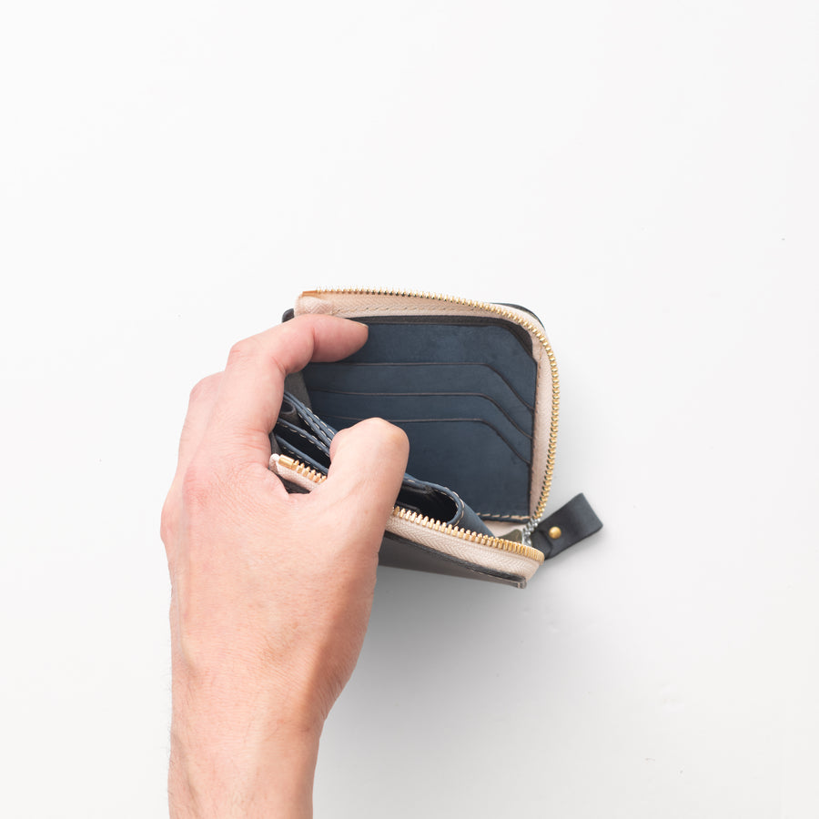 L字ファスナー財布 / Marine