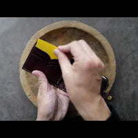 うす型財布 / Black